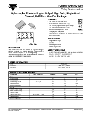 TCMD1000 Datasheet PDF Vishay Semiconductors