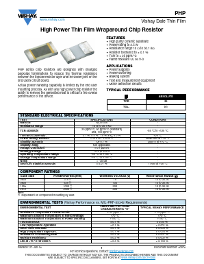 PPH01206E102B0BT1 Datasheet PDF Vishay Semiconductors