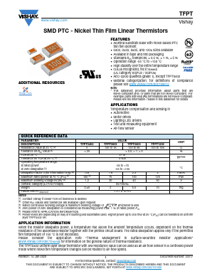 TFPT0402L2200DV Datasheet PDF Vishay Semiconductors