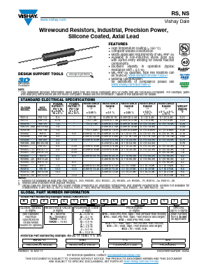 NS02BR2500FR50 Datasheet PDF Vishay Semiconductors