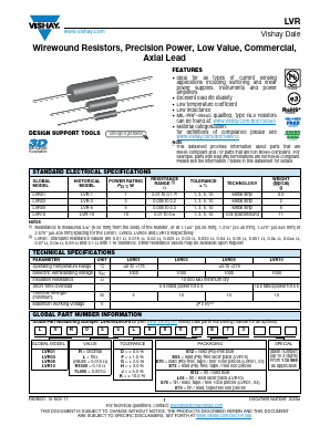 LVR01 Datasheet PDF Vishay Semiconductors