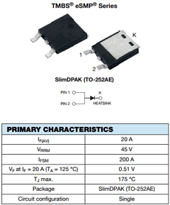 V20PWM45 Datasheet PDF Vishay Semiconductors