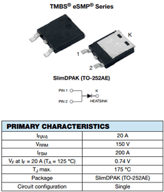 V20PWM15 Datasheet PDF Vishay Semiconductors