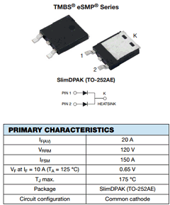 V20PWM12C Datasheet PDF Vishay Semiconductors