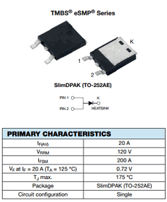 V20PWM12HM3/I Datasheet PDF Vishay Semiconductors
