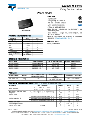 BZG03C56-M3-08 Datasheet PDF Vishay Semiconductors