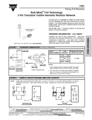 1401 Datasheet PDF Vishay Semiconductors