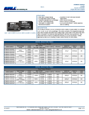 DCMID03 Datasheet PDF Wall Industries,Inc.