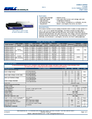 DCMQ75 Datasheet PDF Wall Industries,Inc.
