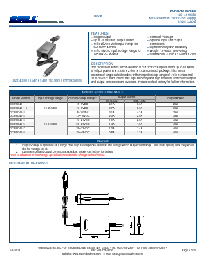 DCPSD40-2 Datasheet PDF Wall Industries,Inc.