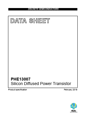 PHE13007 Datasheet PDF WeEn Semiconductors