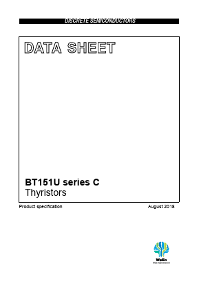 BT151U-800C Datasheet PDF WeEn Semiconductors