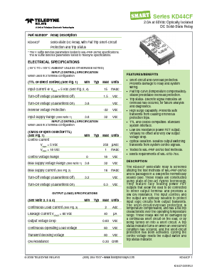 KD44CF Datasheet PDF Willow Technologies Ltd