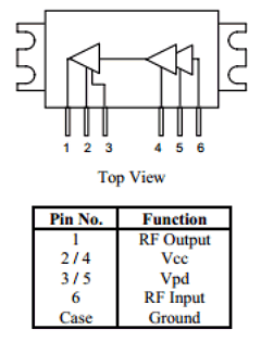 AP503-PCB Datasheet PDF WJ Communications => Triquint