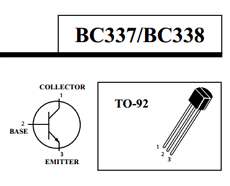BC337 Datasheet PDF Weitron Technology
