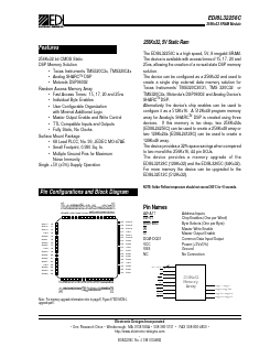 EDI8L32256C15AC Datasheet PDF White Electronic Designs => Micro Semi