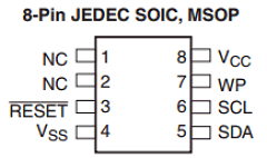 X4003M8I-2.7A Datasheet PDF Xicor -> Intersil