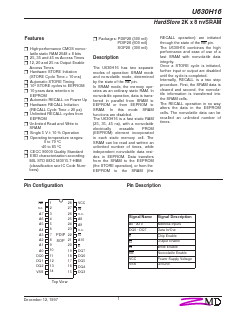 U630H16SC45 Datasheet PDF Zentrum Mikroelektronik Dresden AG